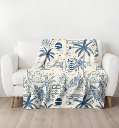 Palm Beach Throw Blanket