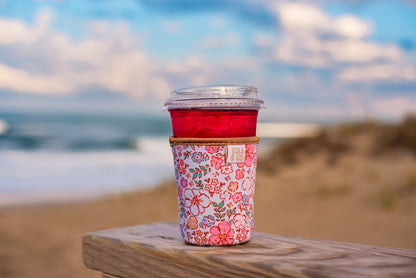 Sweet Peony Iced Coffee Drink Sleeve