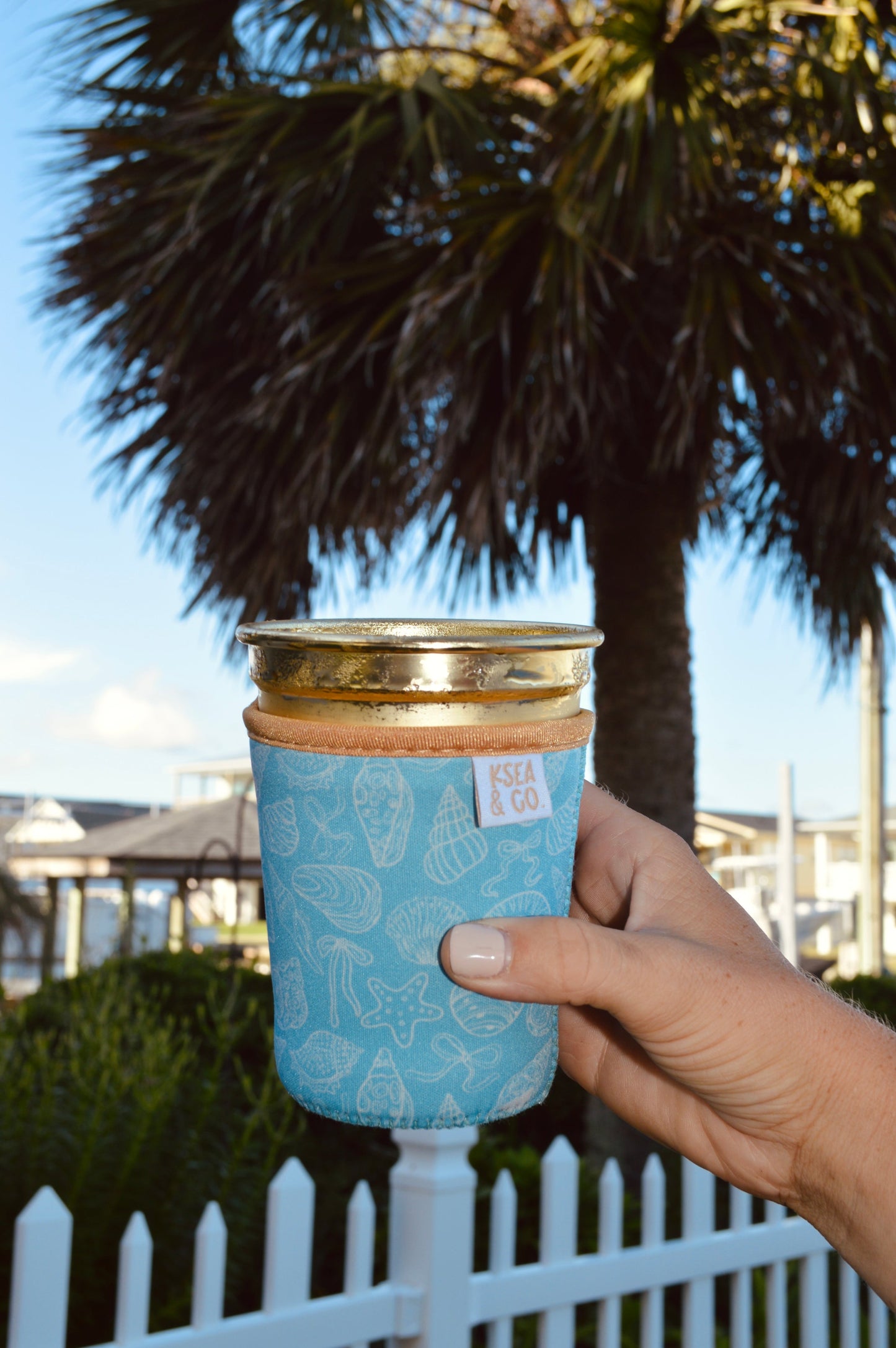 Shell Yeah Iced Coffee Drink Sleeve