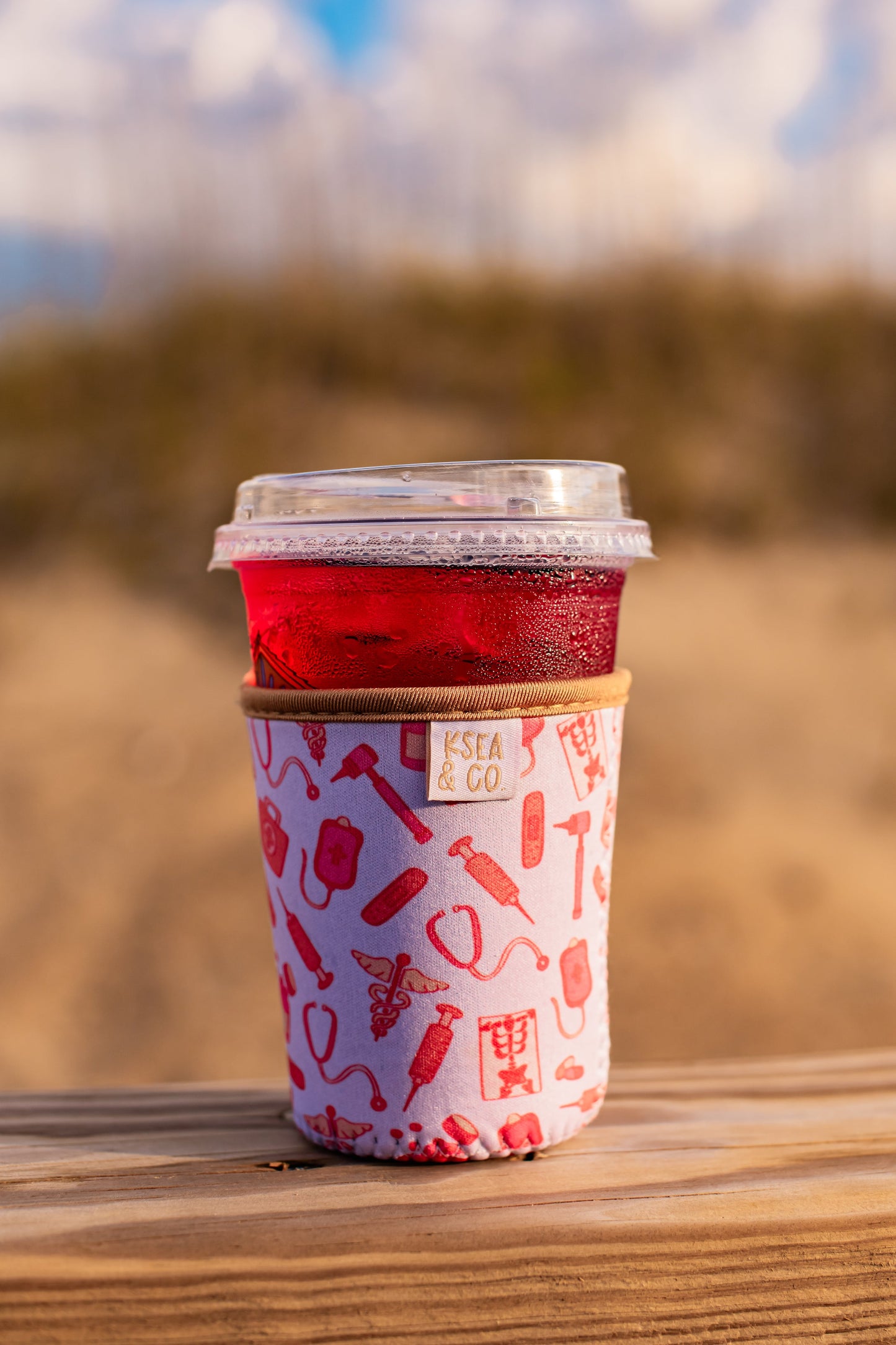 Scrub Life Iced Coffee Drink Sleeve