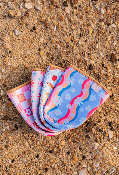 Retro Bloom Iced Coffee Drink Sleeve