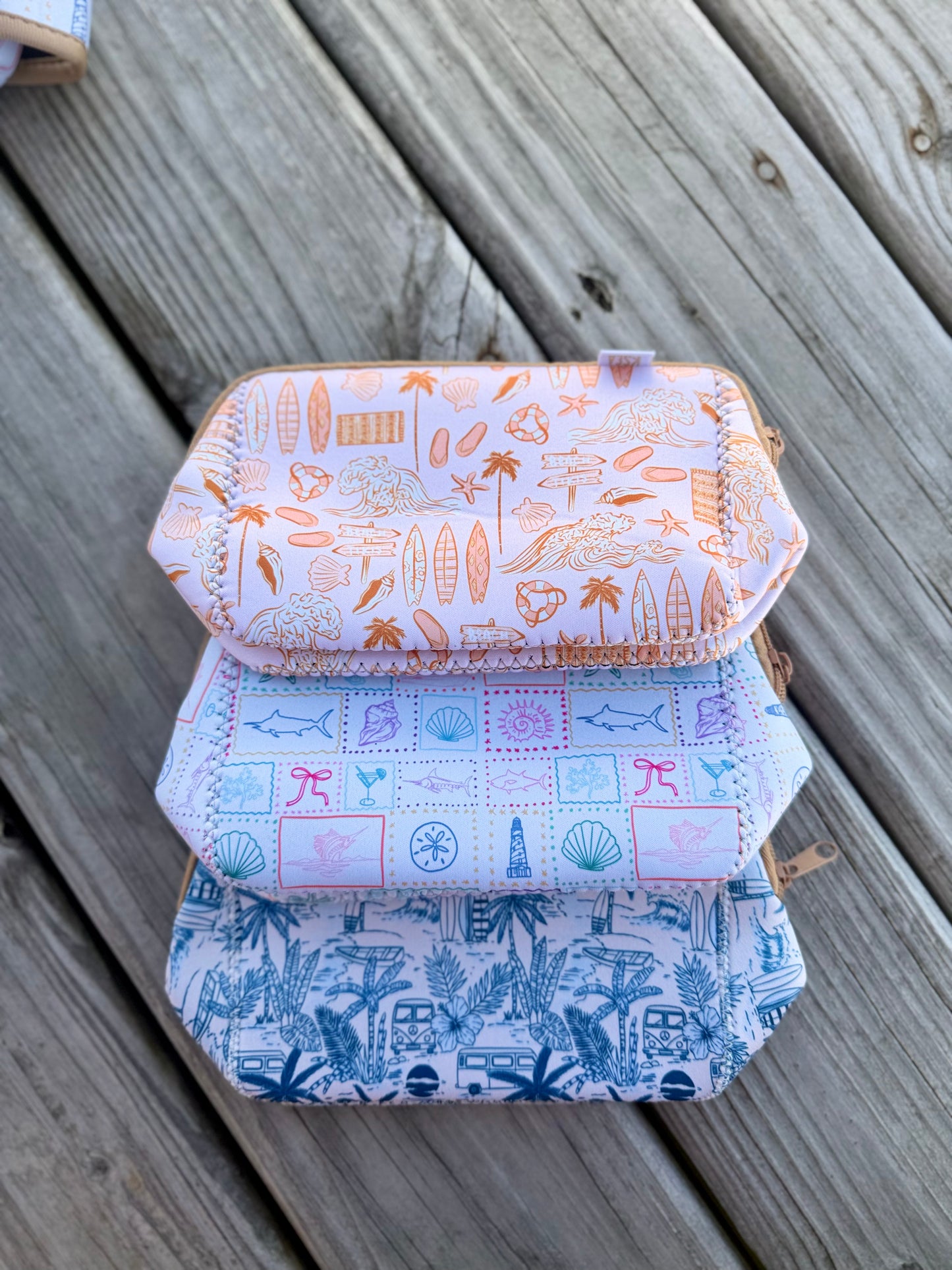 Coastal Chic Pouches