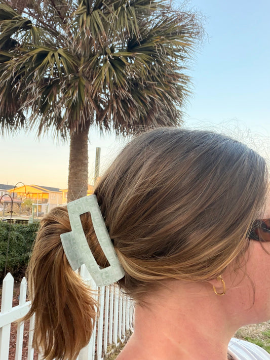 Sage & Sand Hair Clip
