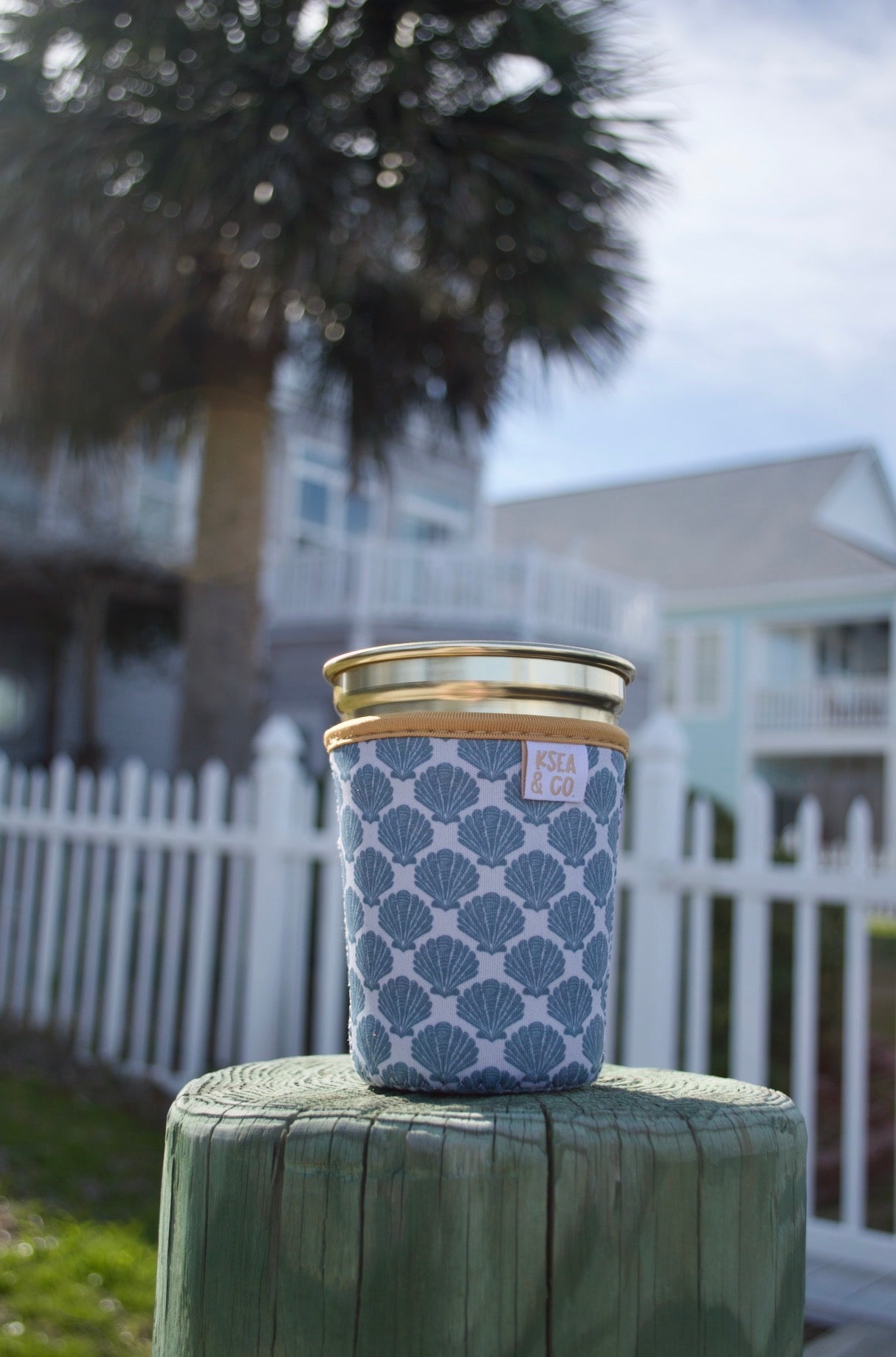 Sea Breeze Iced Coffee Drink Sleeve
