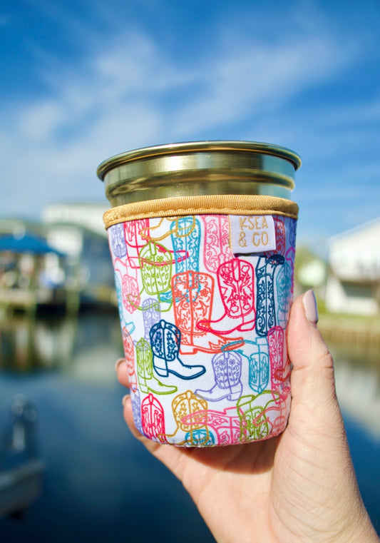 Yeehaw Iced Coffee Drink Sleeve