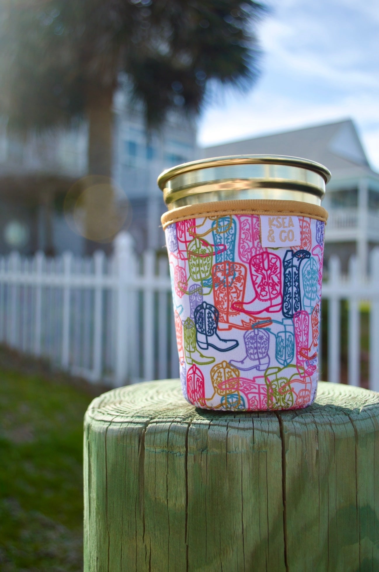 Yeehaw Iced Coffee Drink Sleeve