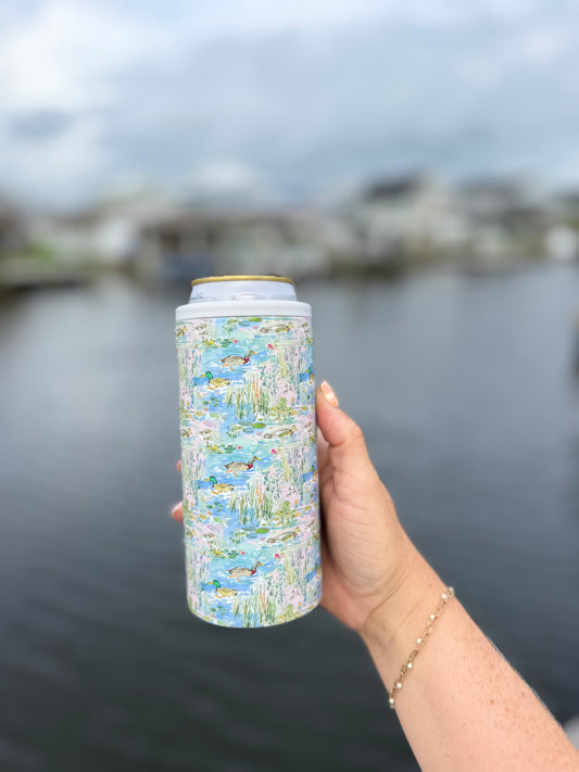 Mallard Meadow Can Cooler