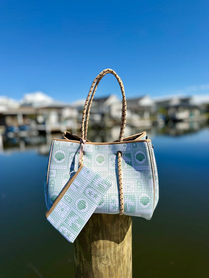 Sage & Sand Neoprene Tote Bags
