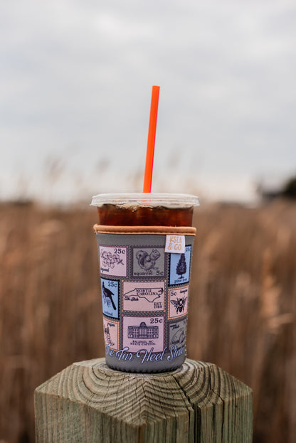 NC Stamp Iced Coffee Drink Sleeve