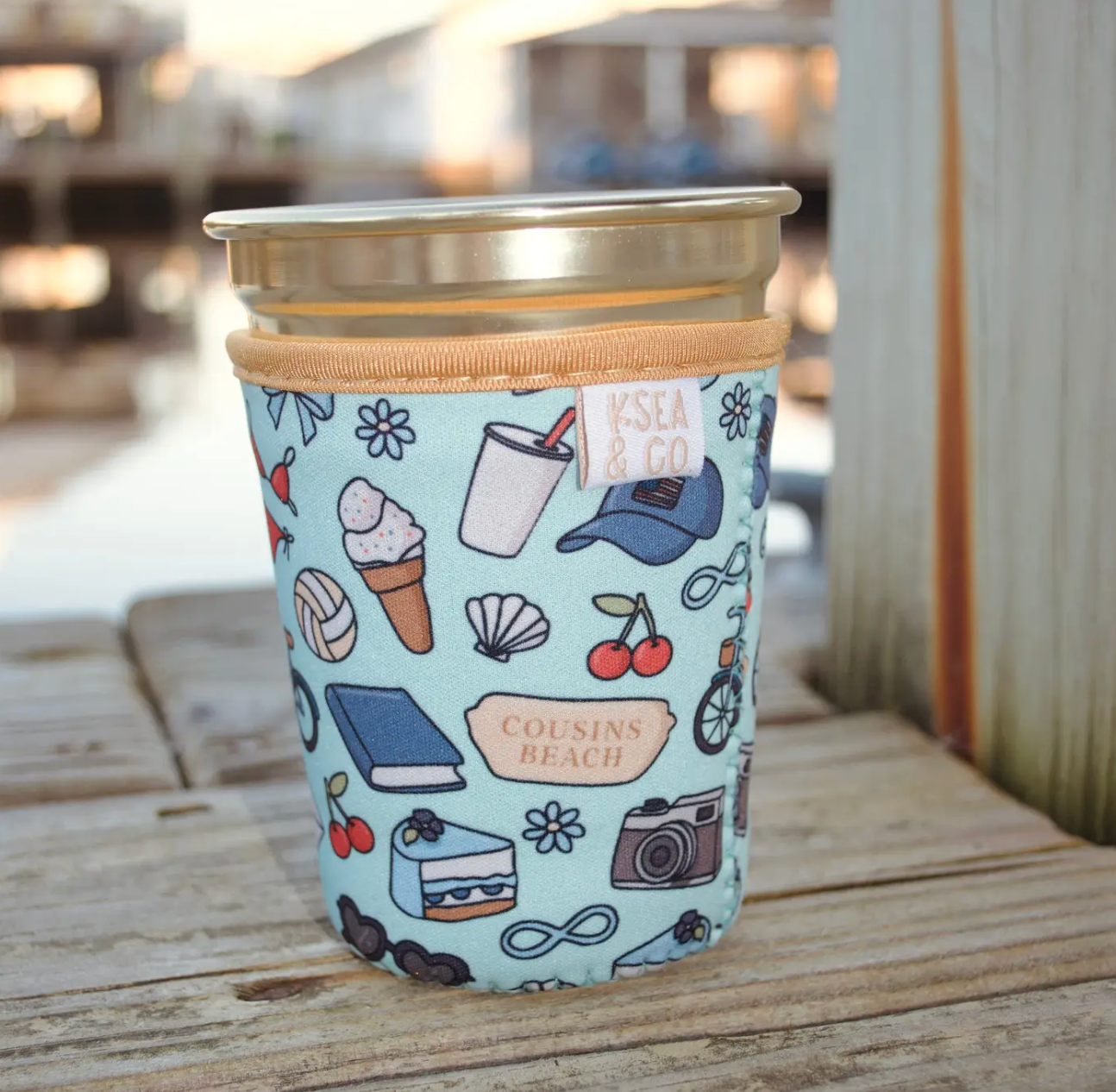 Cousins Beach (TSITP) Iced Coffee Drink Sleeve