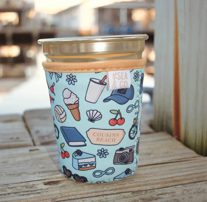 Cousins Beach (TSITP) Iced Coffee Drink Sleeve