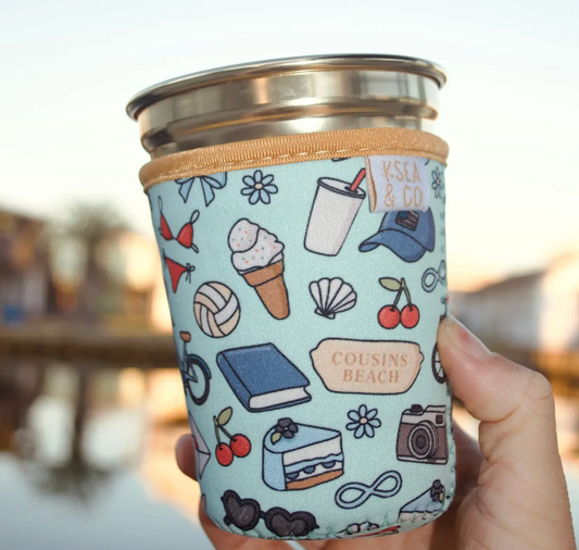 Cousins Beach (TSITP) Iced Coffee Drink Sleeve